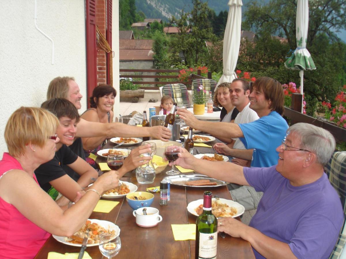 Bed and Breakfast L'Horizon des Alpes Le Petit-Bornand-les-Glieres Exterior foto